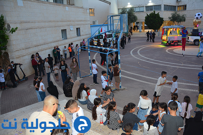 موكب كأس العالم المتجول في جلجولية برعاية جمعية غيث